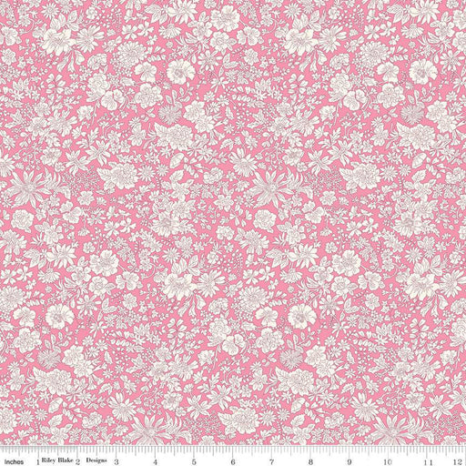 Liberty Quilting Cotton - Emily Belle in Vintage Pink