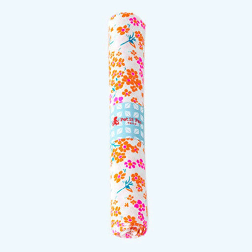 Floral-patterned product on a white background