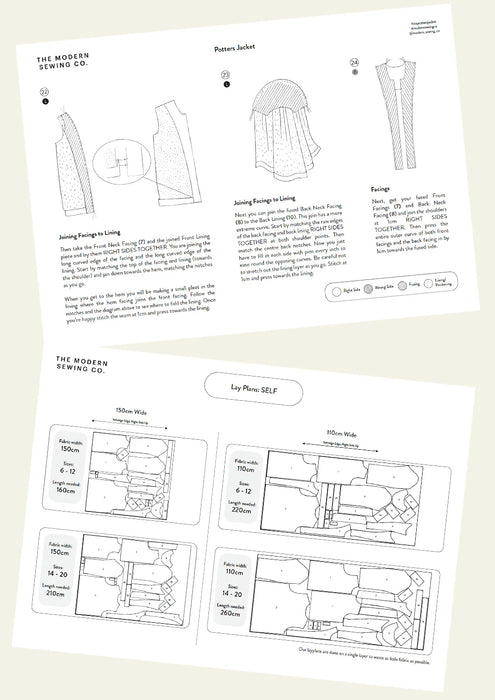 Modern Sewing Co - Potters Jacket [Digital Download]