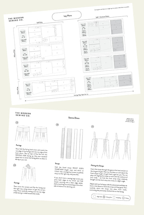 Modern Sewing Co - Sienna Dress [Digital Download]