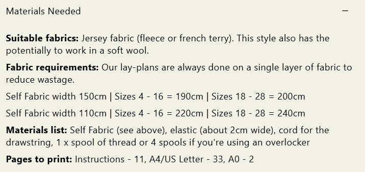 Modern Sewing Co - Sunday Trackies [Digital Download]