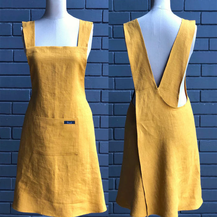 Cross Back Apron Workshop