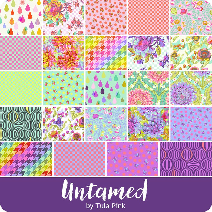 Tula Pink Untamed - 5" Charm Square Pack