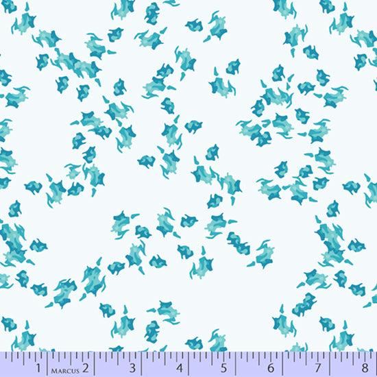 Marcus Fabrics Happy Thoughts - Breeze in Turquoise