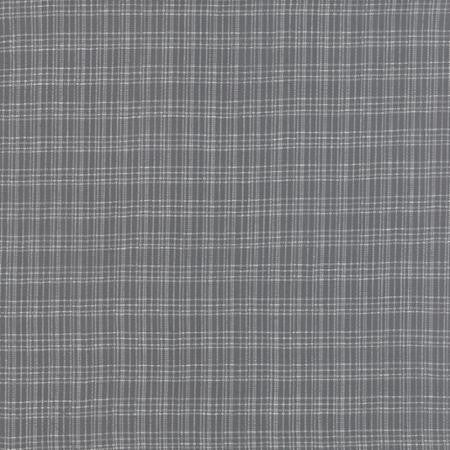 Moda Pure and Simple Brushed Wovens - Plaid Slate Grey
