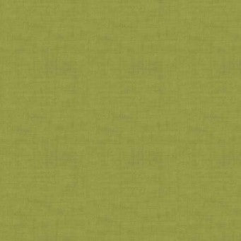 Makower Linen Texture Moss Green