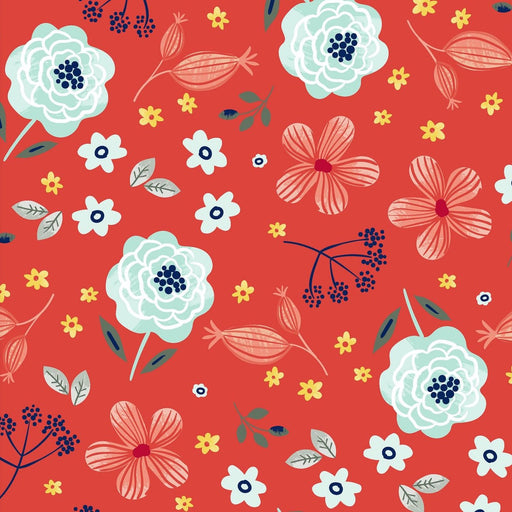 Three Wishes Madison - Floral in Red