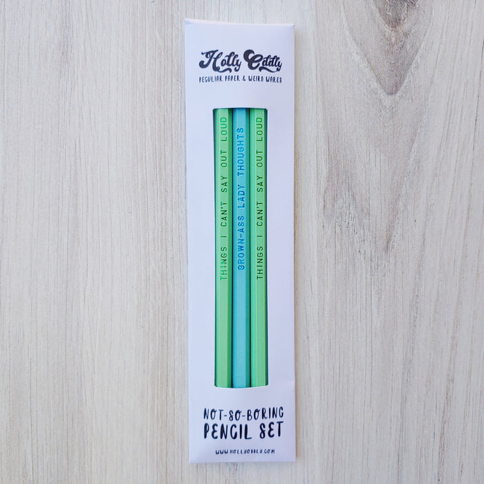 Holly Oddly - Pencil Set - Grown-Ass Lady