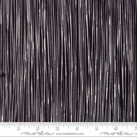 Thicket by Gingiber, Stripes Black Natural 
