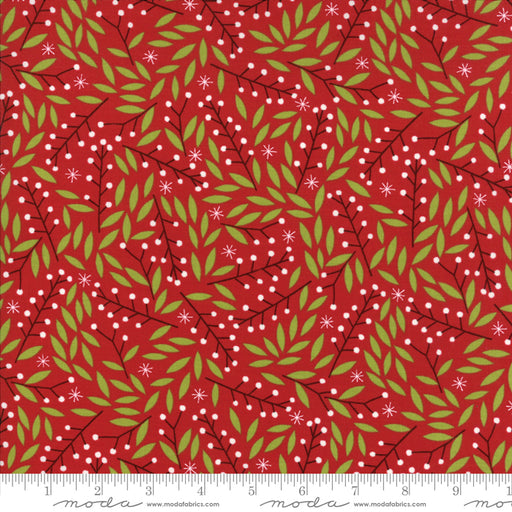Merriment by Gingiber for Moda - Holly Berries in Berry