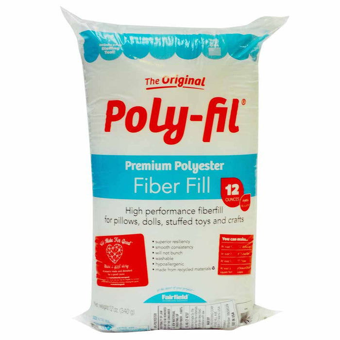 Polyfil Fibrefill - 12 oz bag