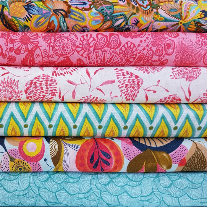 Shannon Newlin Waterfall - Tiny Wave Blue