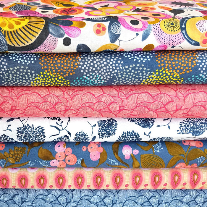 Shannon Newlin Waterfall - Tiny Wave Blue