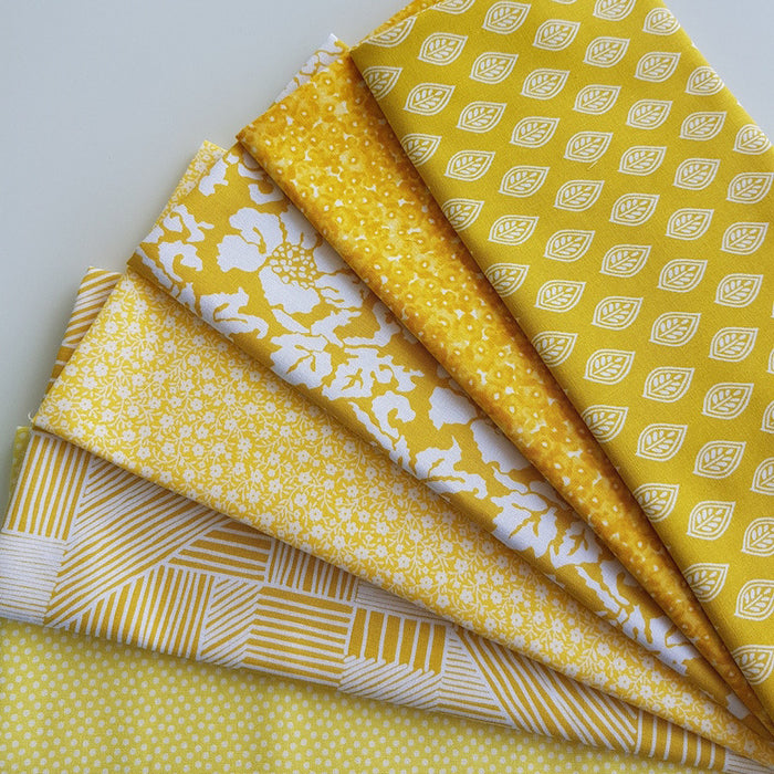 Fat Quarter Bundle - Special Summer of Colour Yellow Bundle
