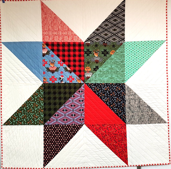 Lonestar Quilt in Tula Pink Holiday Homies