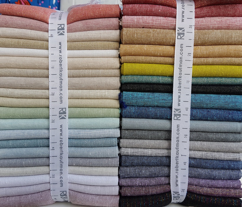 Designer Bundle - Essex yarn dyed mix - pastels - 20xFQ