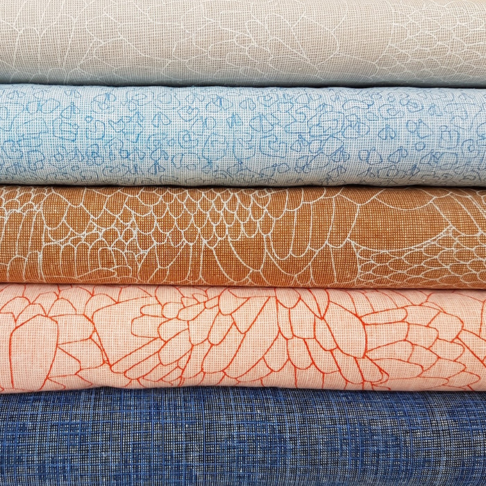 Polk by Carolyn Friedlander - Spots Essex in Paris Blue