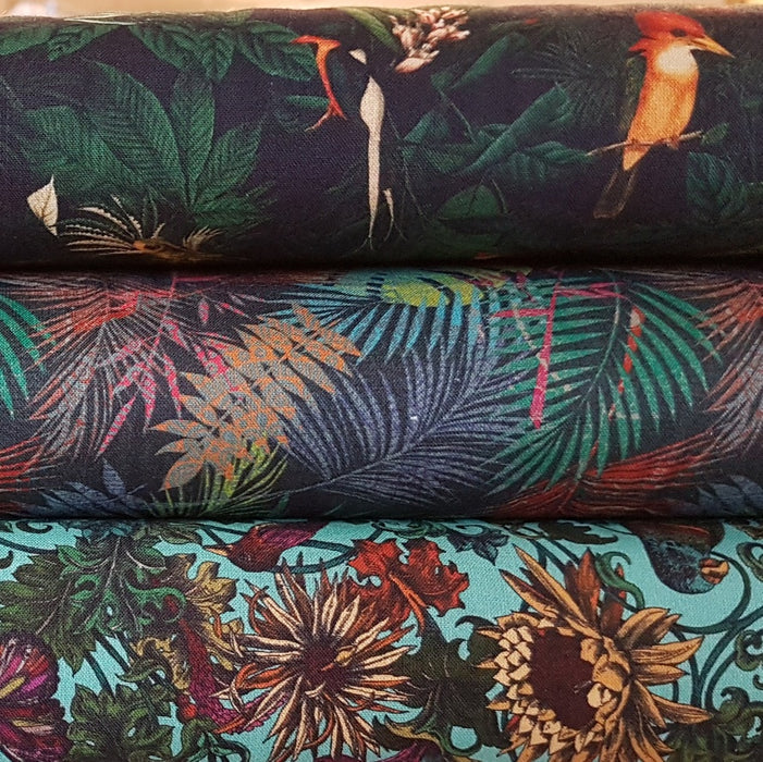 Exotico by Stof - Forest in Black