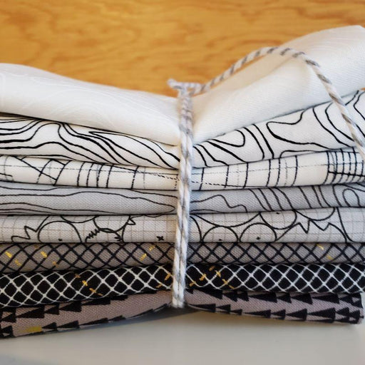 Designer Bundle - Collection CF by Carolyn Friedlander - Greys and Black