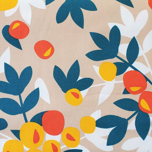 Westex Summer Canvas - Leaves and Berries in warm summer