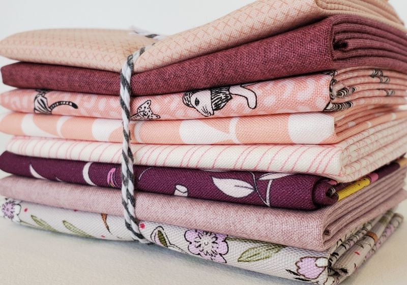Staff Picks Bundle - 8 Fat Quarters - Heather and Blush