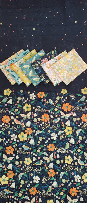 Designer Bundle - Hedgegrow - 7 x Fat Quarters and 1 x Half Yard