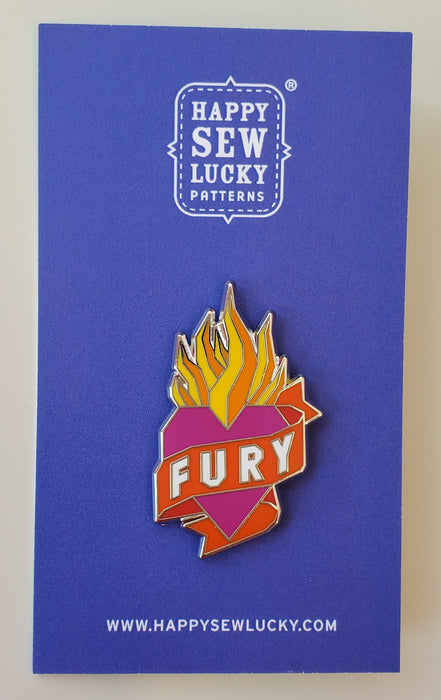 Happy Sew Lucky Pins - Fury