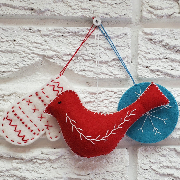 Sit and Sew For The Food Bank - Felt Ornaments -  Saturday November 26, 11:00 - 12:30