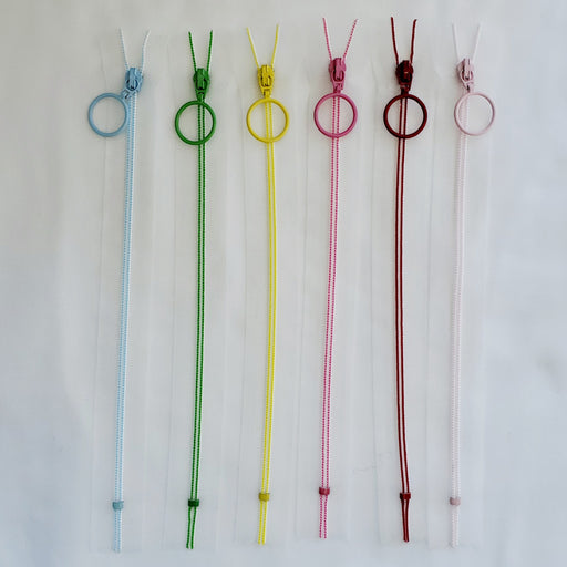See-Through Zippers - 20 cm - Choose your colour