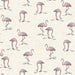 Fern Garden by Makower - Flamingo in Grey