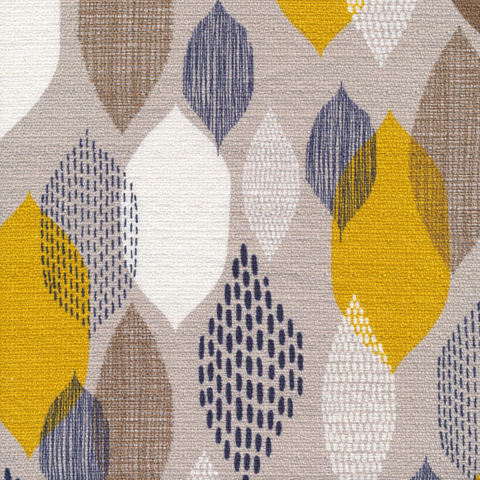 Homestyle Bark Cloth by Eloise Renouf - Ground Cover in Citron