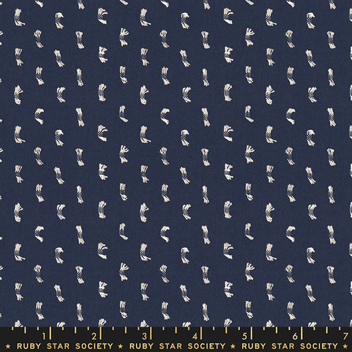 Alexia Abegg for Ruby Star Society - Warp and Weft Flicker in Navy