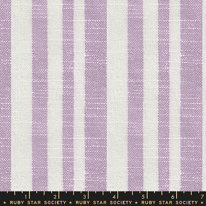 Alexia Abegg for Ruby Star Society - Heirloom Wovens - Woven Texture Stripe in Lupine