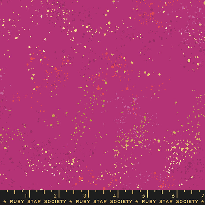 Speckled 108" Quilt Back by Rashida Coleman-Hale - Berry