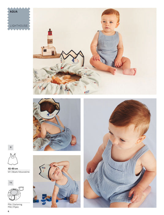 Katia Aqua 2020 Pattern Book for 1 month to 12 years