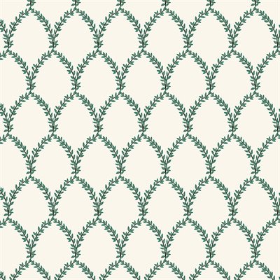 Rifle Paper Company Strawberry Fields - Laurel in Green and Cream