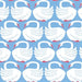 Loes van Ooosten for Cotton + Steel - On A Spring Day - Loving Swans in clearlake