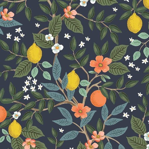 Bramble by Rifle Paper Company -  Citrus Grove in Navy