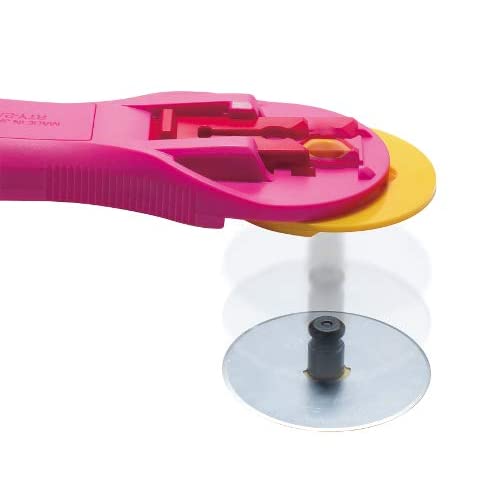 Olfa 45mm rotary cutter in PInk