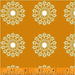 Modern Country Lace Medallion - Cheddar