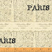 Destination Paris - Words Creme
