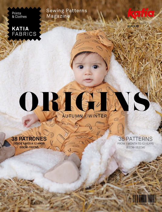 Katia Origins 2020 Fall Pattern Book for 1 month to 12 years