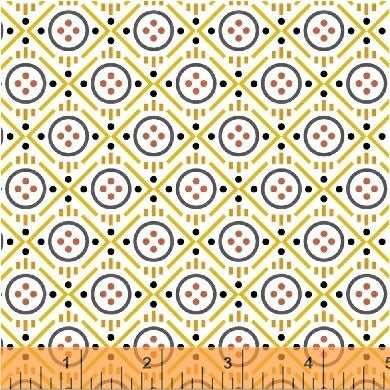 Uppercase Volume 2 by Janine Vangool - Button in Yellow