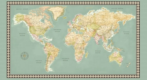 Meridian - World Map Panel