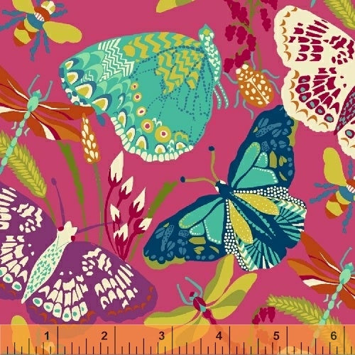 Butterfly Dance by Sally Kelly - Butterfly Dance in Pink