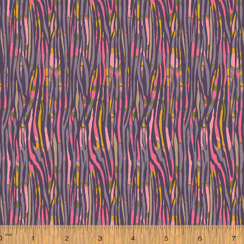 Solstice by Sally Kelly for Windham Fabrics - Bamboo in Pink