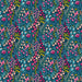 Eden by Sally Kelly for Windham Fabrics - Flower Blanket in Dark Blue