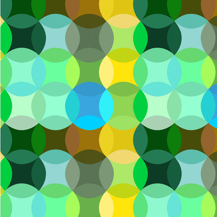 Color Wheel by Annabel Wrigley - Confetti in Green