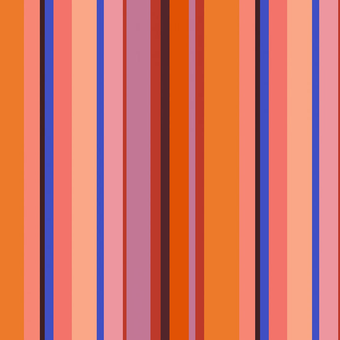 Color Wheel by Annabel Wrigley - Stripe in Pink