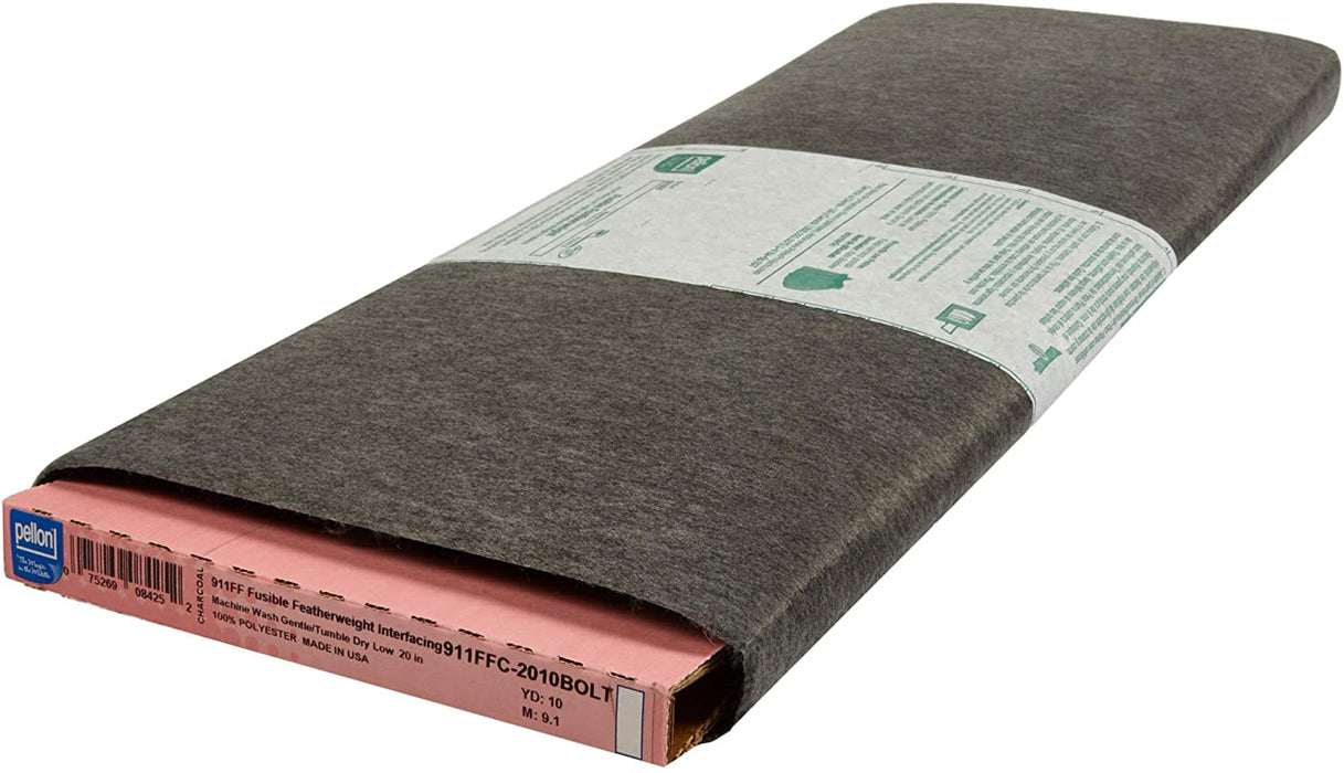 Pellon Stabilizers - 911FFC Fusible Featherweight in Charcoal